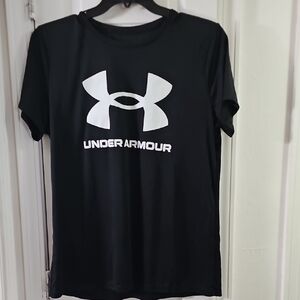 Women'sUnder Armour Black Short Sleeve Tee